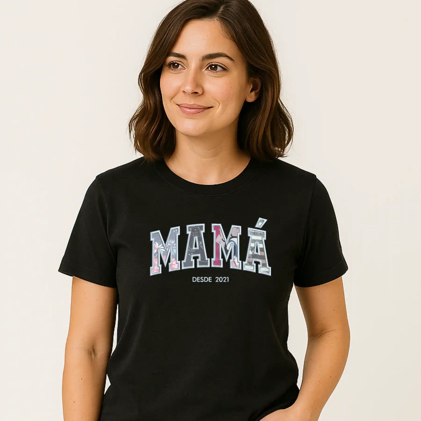 Polera Manga Corta Personalizada con Ropita de Guagua