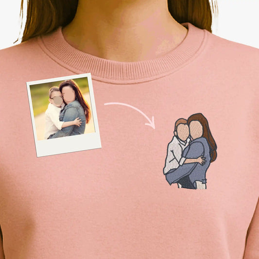 Tu Foto en Bordado Personalizado - Polerón Polo