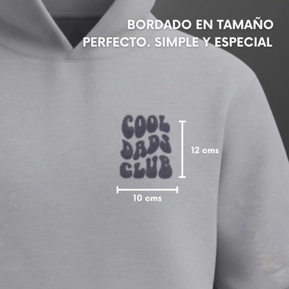 Cool Dads Club - Polerón Canguro Bordado