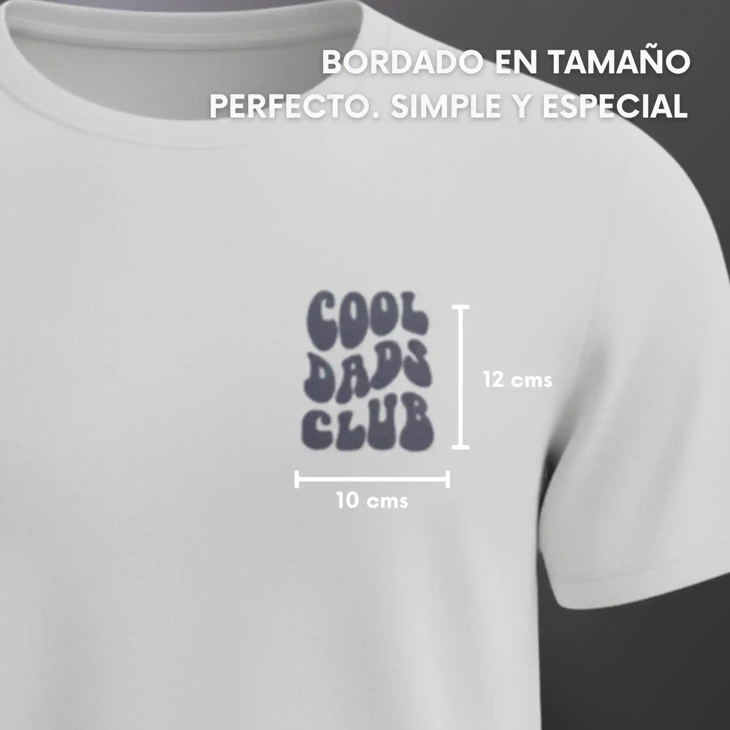 Cool Dads Club - Polera Manga Corta Bordada