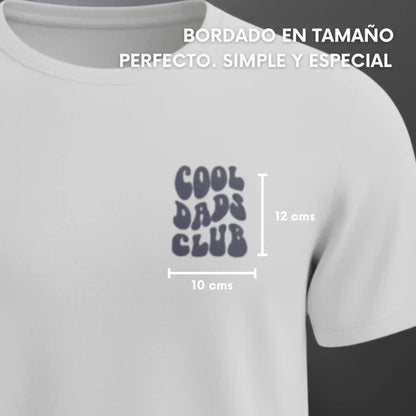 Cool Dads Club - Polera Manga Corta Bordada