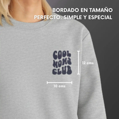 Cool Moms Club - Polerón Polo Bordado