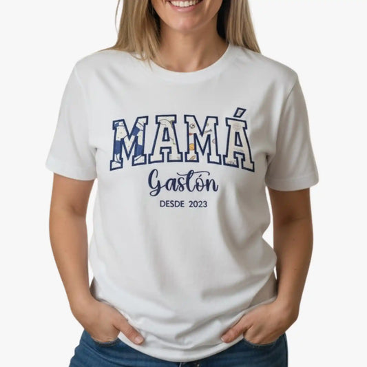 Polera Manga Corta Personalizada con Ropita de Guagua