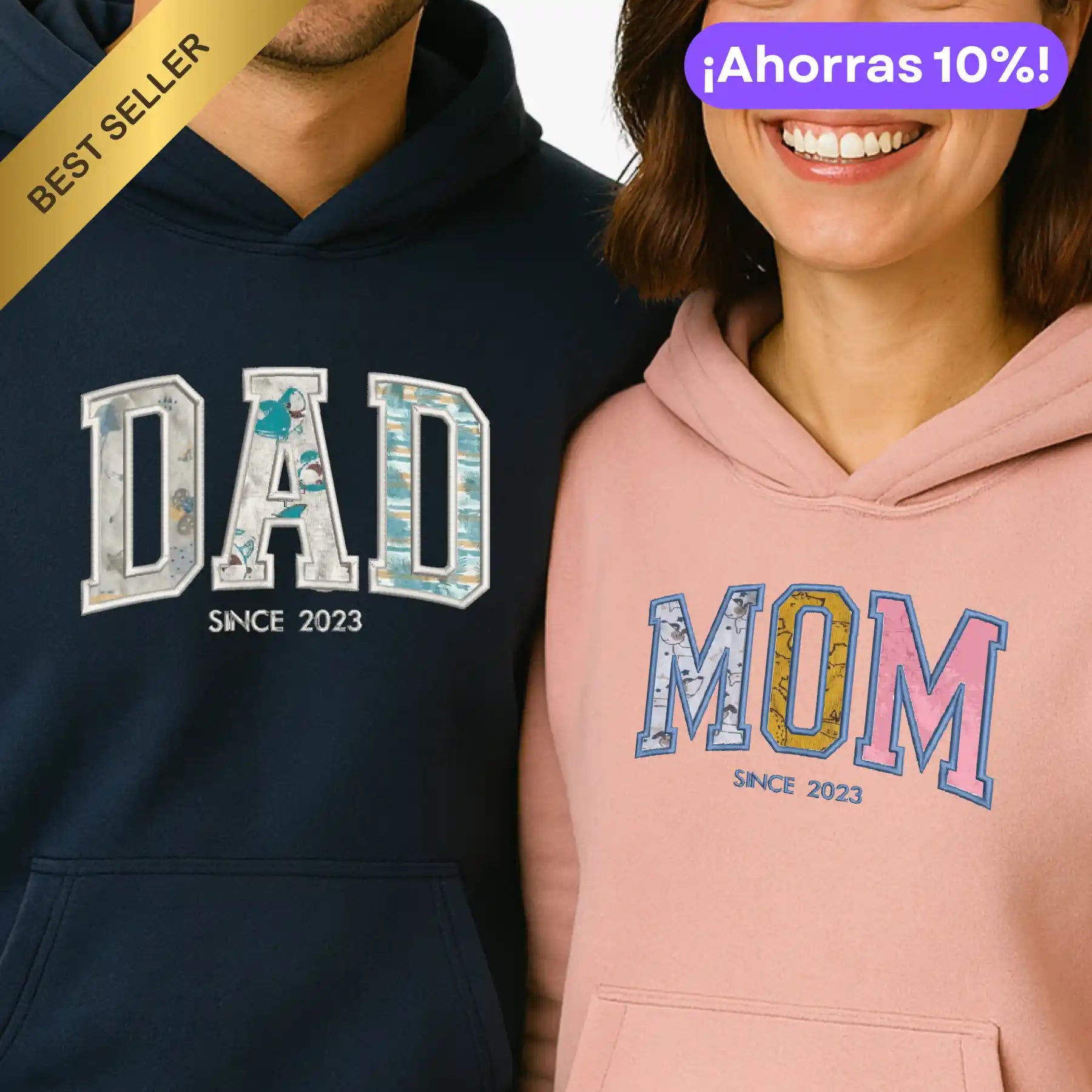 Pack 2 Polerones Personalizados con Ropita de Guagua