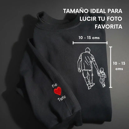 Tu Foto en Bordado Personalizado - Polerón Polo