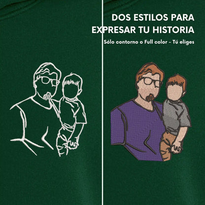 Tu Foto en Bordado Personalizado - Polera Manga Corta