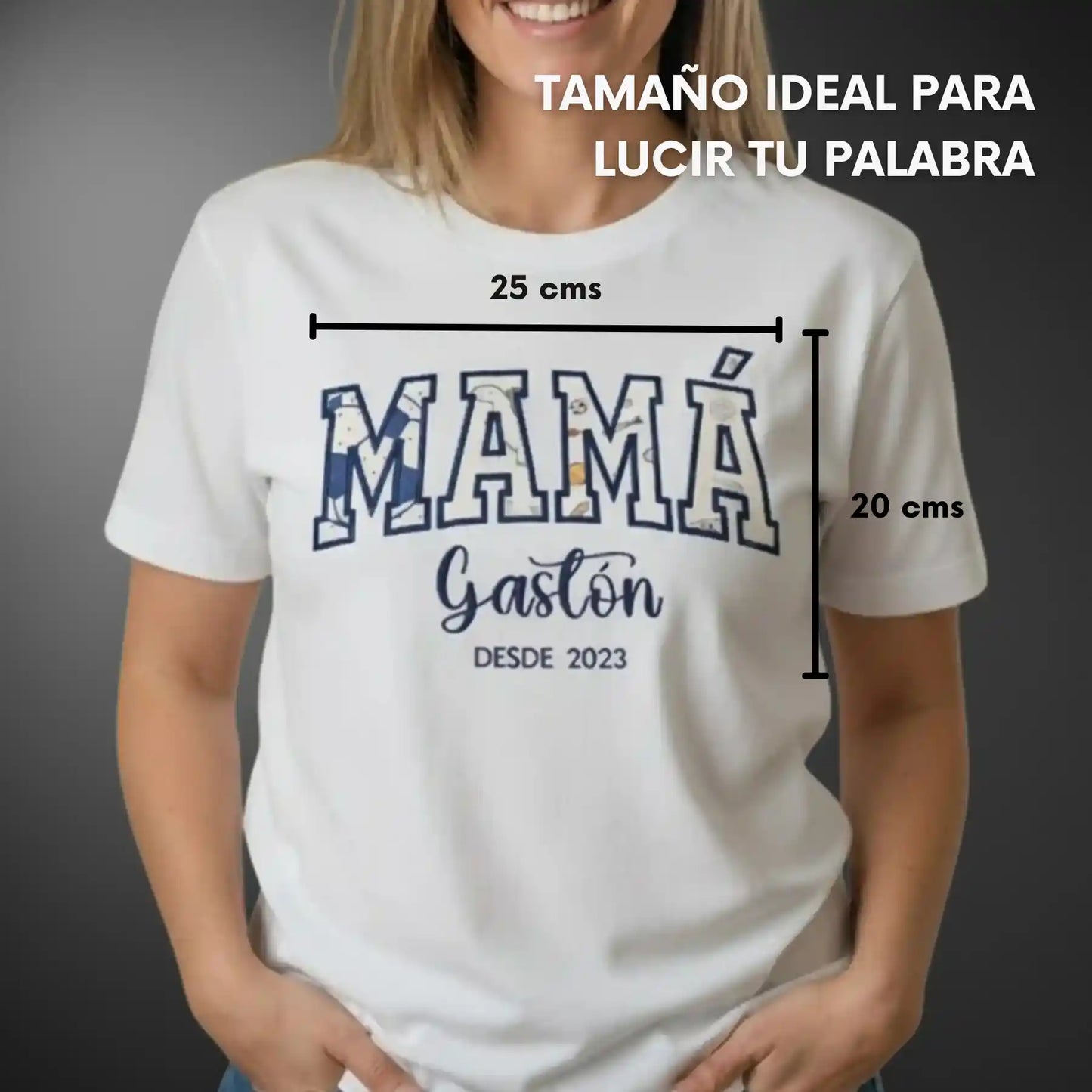 Polera Manga Corta Personalizada con Ropita de Guagua