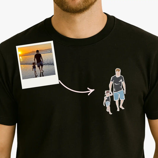 Tu Foto en Bordado Personalizado - Polera Manga Corta