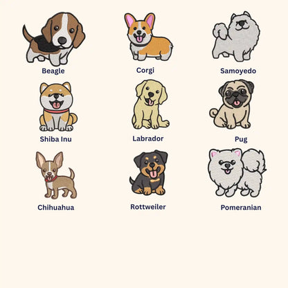 Mini Perritos - Con el nombre de tu mascota - Polerón Canguro